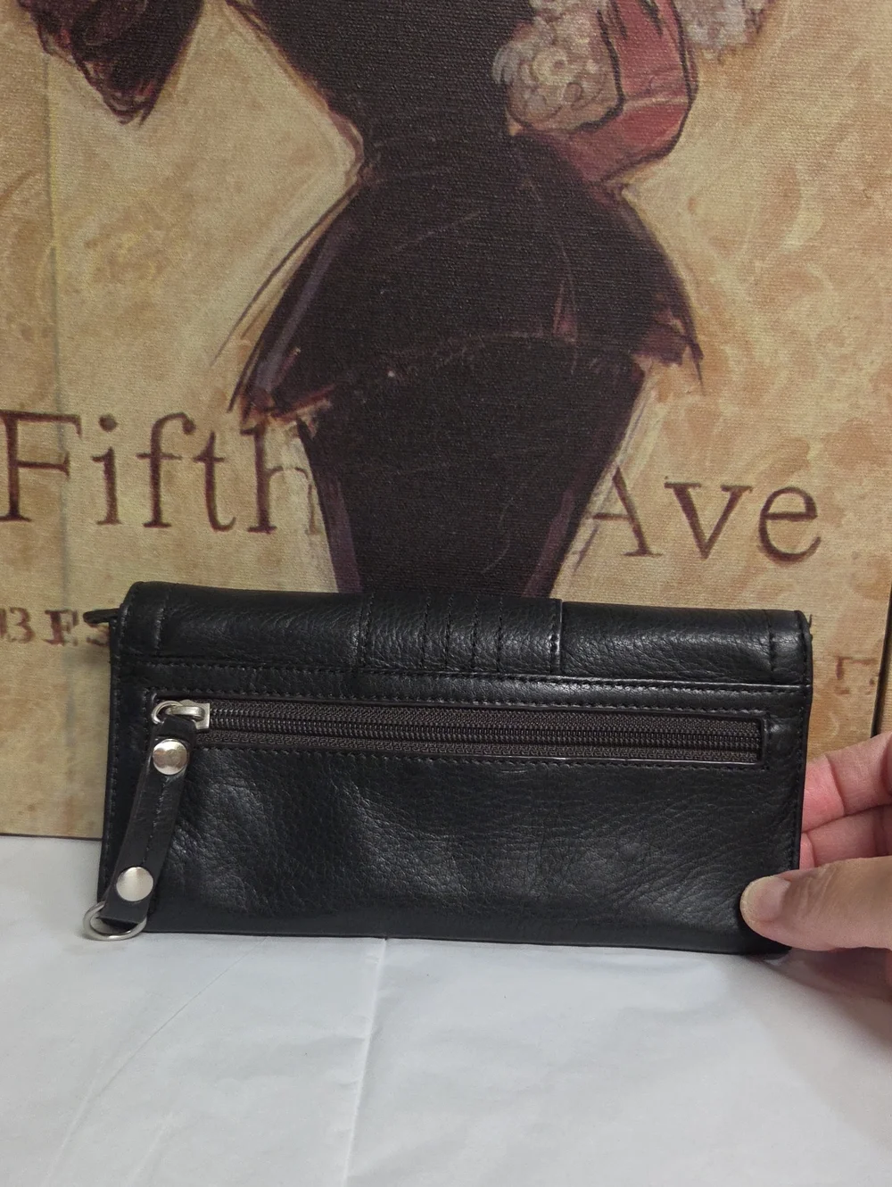 B Makowsky Leather Wallet